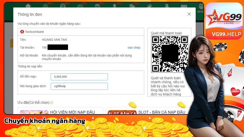 Chuyển khoản ngân hàng